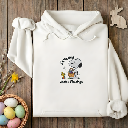 Gathering Easter Blessings Embroidered Hoodie