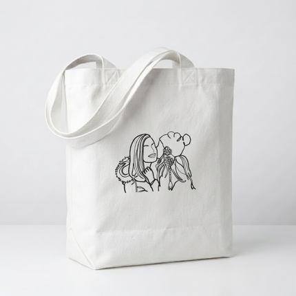 Customized Embroidered Tote Bag