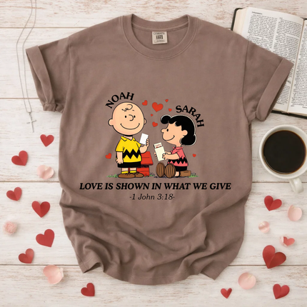 Comfort Colors Love Is Shown T-Shirt