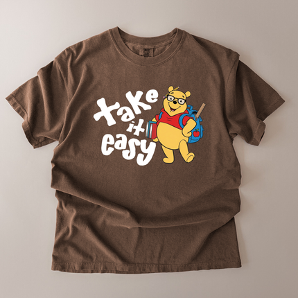 Comfort Colors Take It Easy Pooh T-Shirt