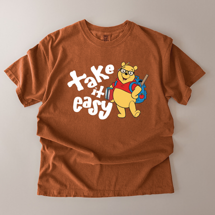 Comfort Colors Take It Easy Pooh T-Shirt