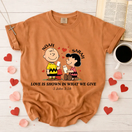 Comfort Colors Love Is Shown T-Shirt
