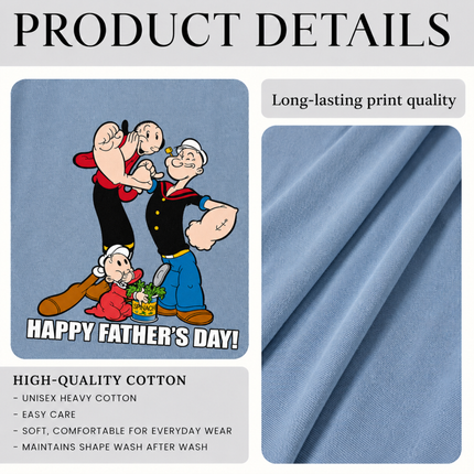 Comfort Colors Strong Father Family Pride T-Shirt