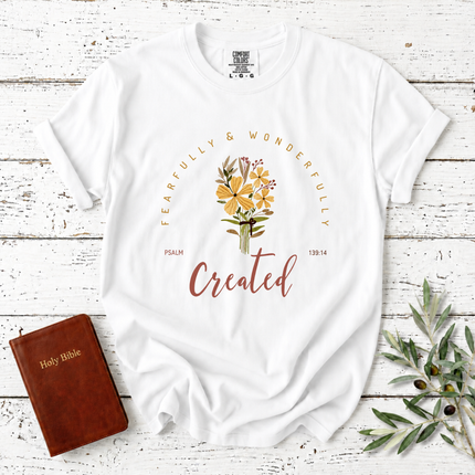 Comfort Colors Fearfully Wonderfully Created T-Shirt