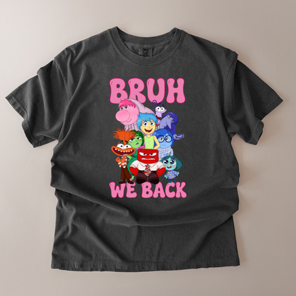 Comfort Colors Bruh We Back Graphic T-Shirt
