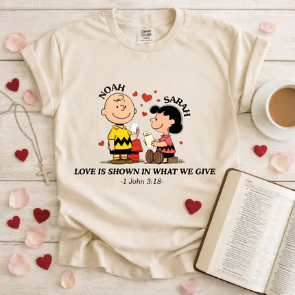 Comfort Colors Love Is Shown T-Shirt