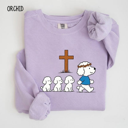 Comfort Colors Follow Jesus Sweatshirt