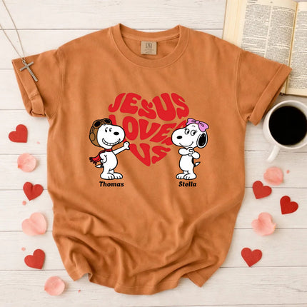 Comfort Colors Jesus Loves Us T-Shirt