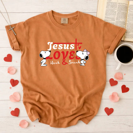 Comfort Colors Jesus Love T-Shirt