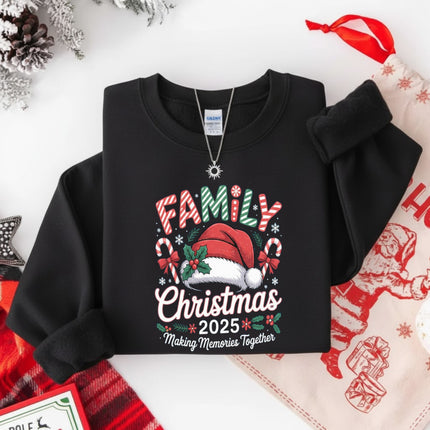Make Memory Together Christmas Gildan Sweatshirt for Adults