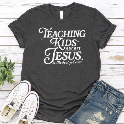 Comfort Colors Teaching Kids About Jesus Graphic Tee