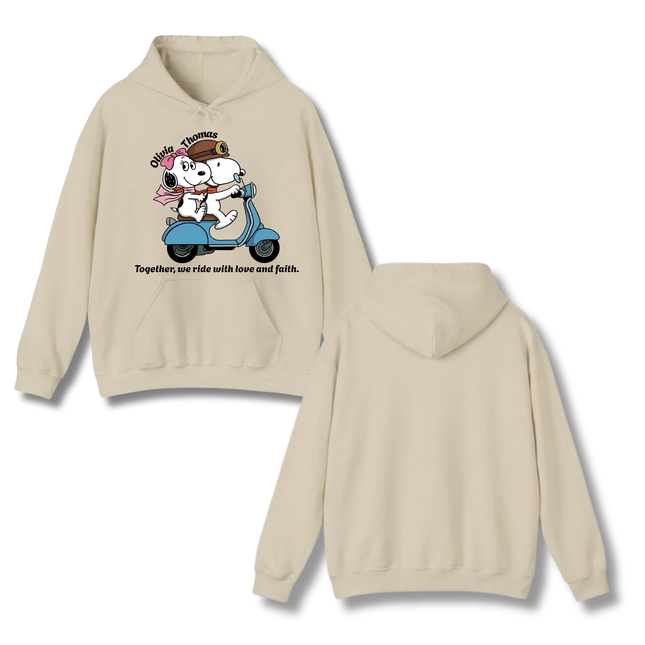 Ride With Love And Faith Hoodie