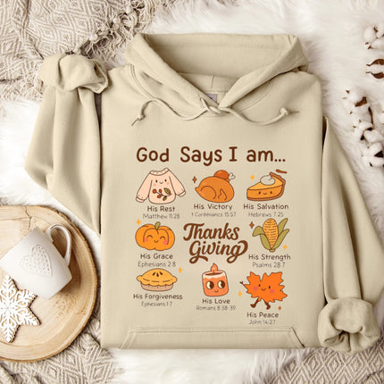God says I am Hoodie