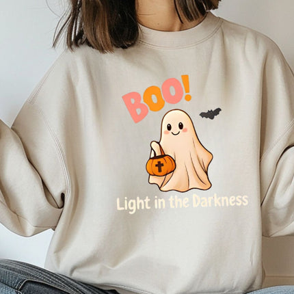 Boo! Light in the Darkness Sweatshirt