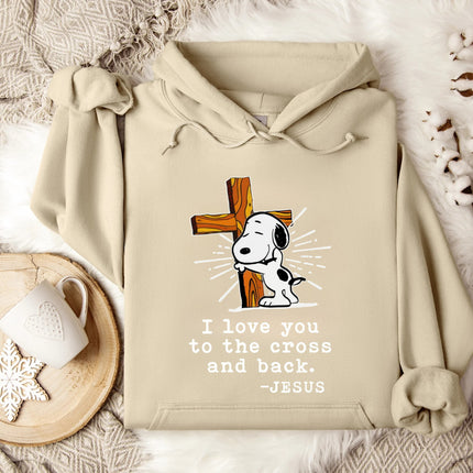 I Love You To The Cross And Back Hoodie