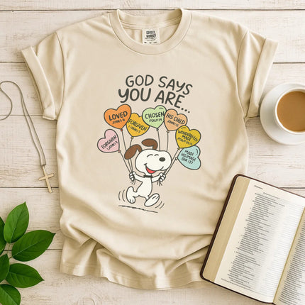 Comfort Colors Snoopy Balloons T-shirt