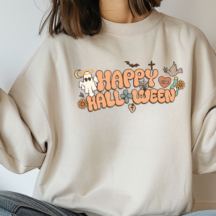 Happy Halloween Christian Sweatshirt