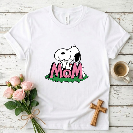 Cute Dog MOM T-Shirt