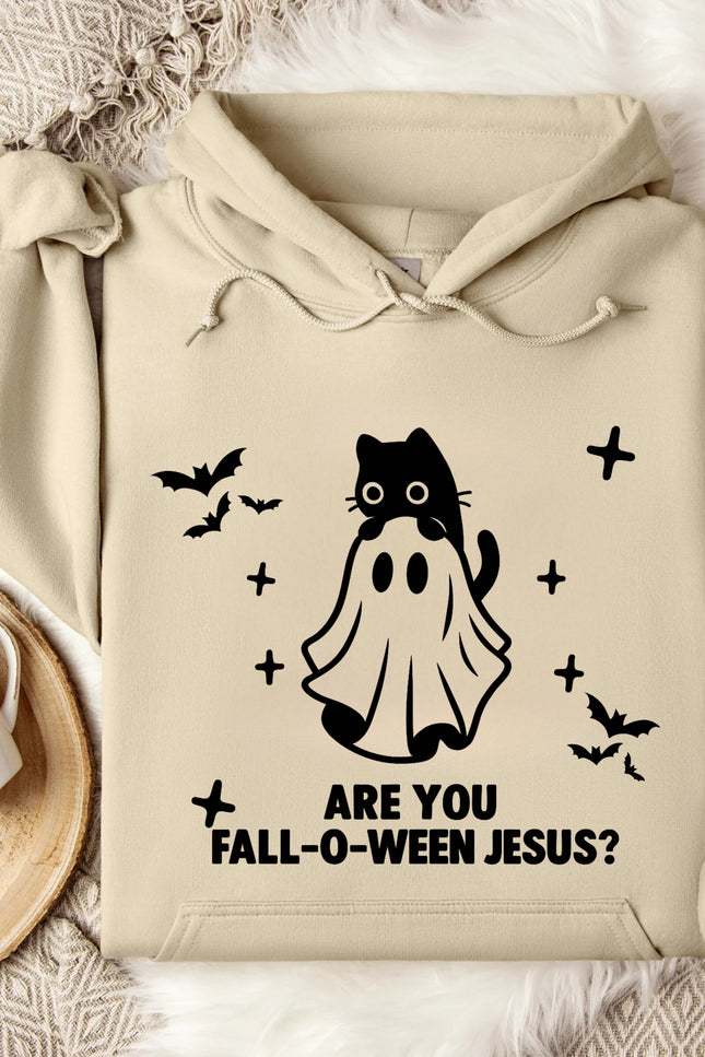 Fall-O-Ween Jesus Cute Gildan Hoodie