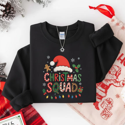 Christmas Squad Christmas Gildan Sweatshirt for Adults