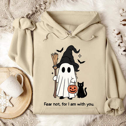 Fear not, for I am with you Gildan Hoodie