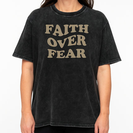 Faith Over Fear Christian T-Shirt