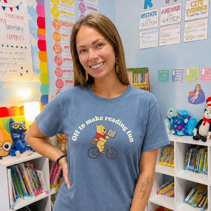 Comfort Colors Off to Make Reading Fun T-shirt