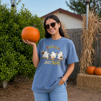 Comfort Colors No Tricks Just Treat Spooky Pooh T-shirt