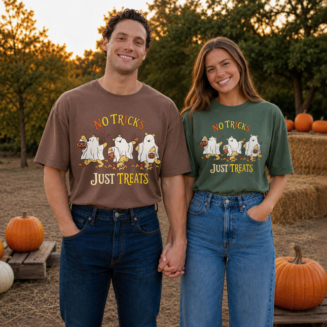 Comfort Colors No Tricks Just Treat Spooky Pooh T-shirt