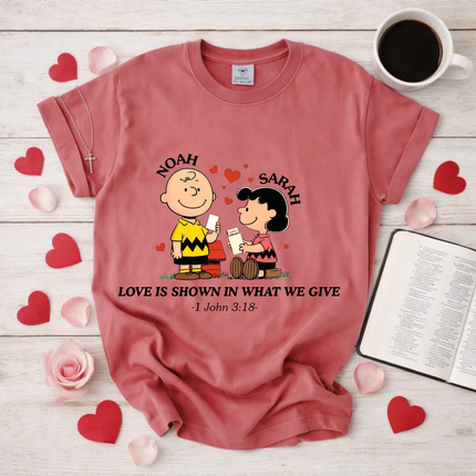 Comfort Colors Love Is Shown T-Shirt