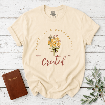 Comfort Colors Fearfully Wonderfully Created T-Shirt