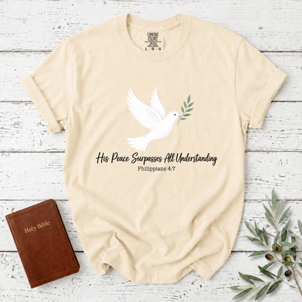 Comfort Colors His Peace Surpasses All Understanding Dove T-Shirt