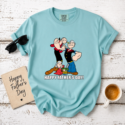 Comfort Colors Strong Father Family Pride T-Shirt