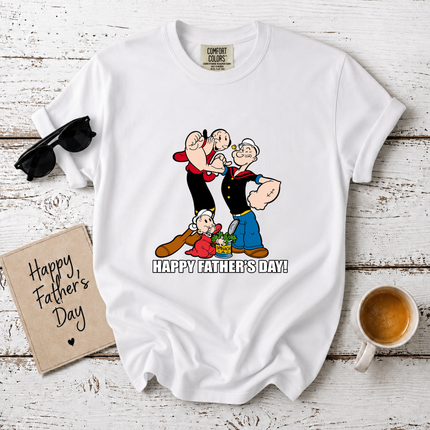 Comfort Colors Strong Father Family Pride T-Shirt