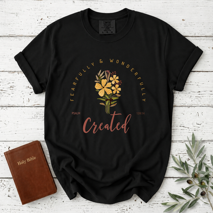 Comfort Colors Fearfully Wonderfully Created T-Shirt