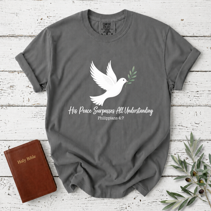 Comfort Colors His Peace Surpasses All Understanding Dove T-Shirt