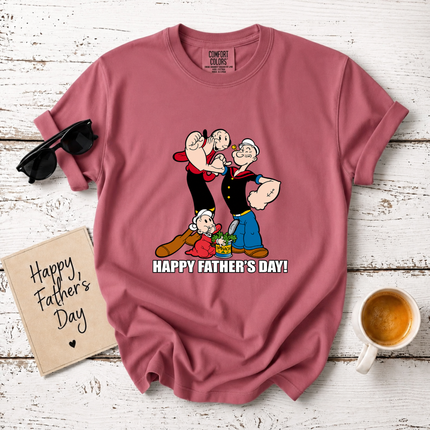 Comfort Colors Strong Father Family Pride T-Shirt