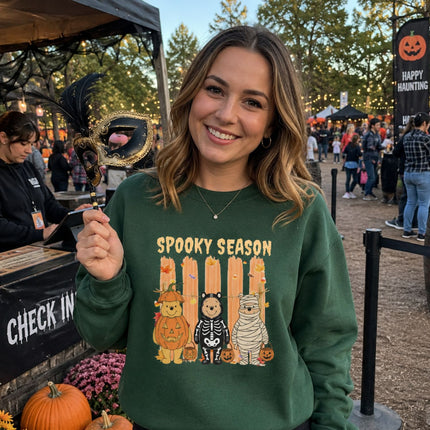 Spooky Season Winnie The Pooh Costume Sweatshirt