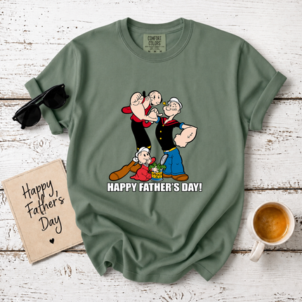 Comfort Colors Strong Father Family Pride T-Shirt