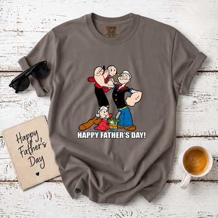 Comfort Colors Strong Father Family Pride T-Shirt
