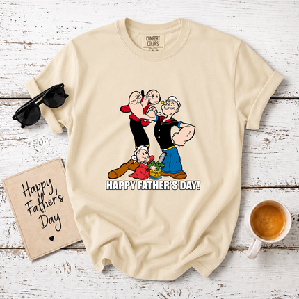Comfort Colors Strong Father Family Pride T-Shirt