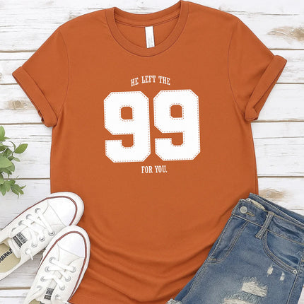 Comfort Colors He Left the 99 Graphic Tee