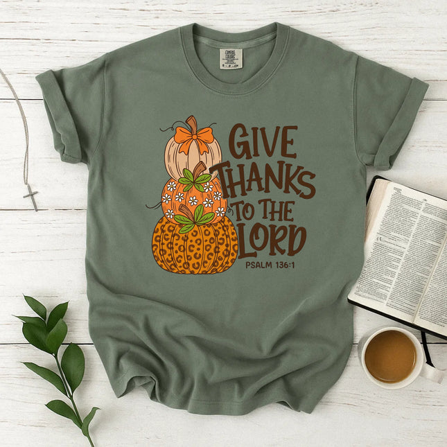 Comfort Colors Give Thanks To The Lord T-Shirt