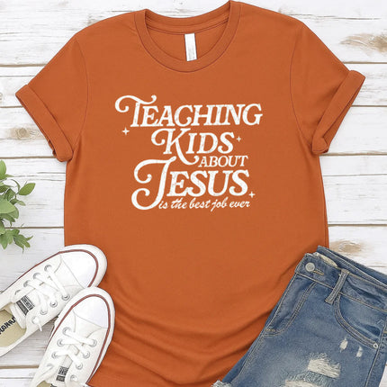 Comfort Colors Teaching Kids About Jesus Graphic Tee