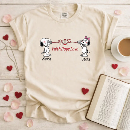 Comfort Colors Faith Hope Love T-Shirt