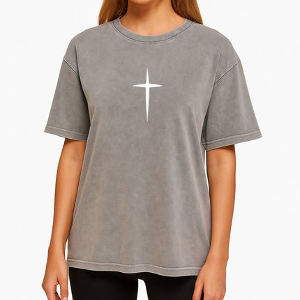 Minimalist Christian Cross T-Shirt