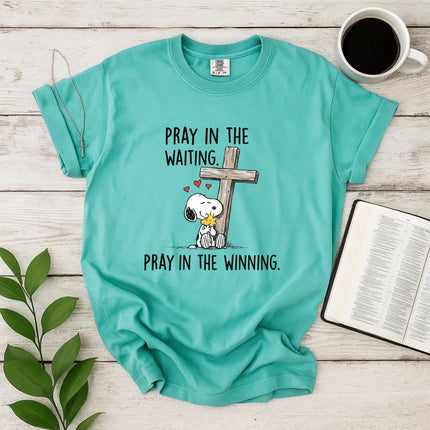 Comfort Colors Pray in the waiting T-Shirt