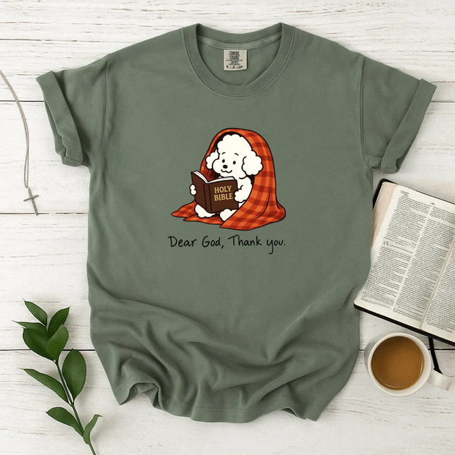 Comfort Colors Dear God Thank You T-Shirt