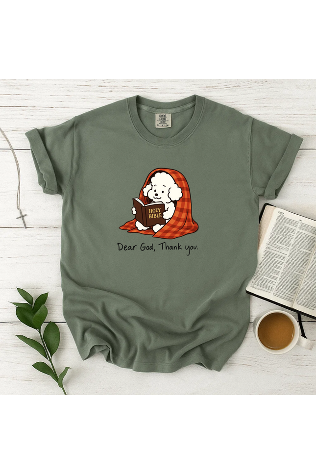 Comfort Colors Dear God Thank You T-Shirt