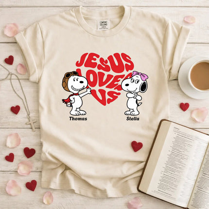 Comfort Colors Jesus Loves Us T-Shirt
